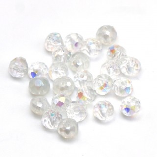 Бусины кастрюли 2мм, хамелеон прозрачный